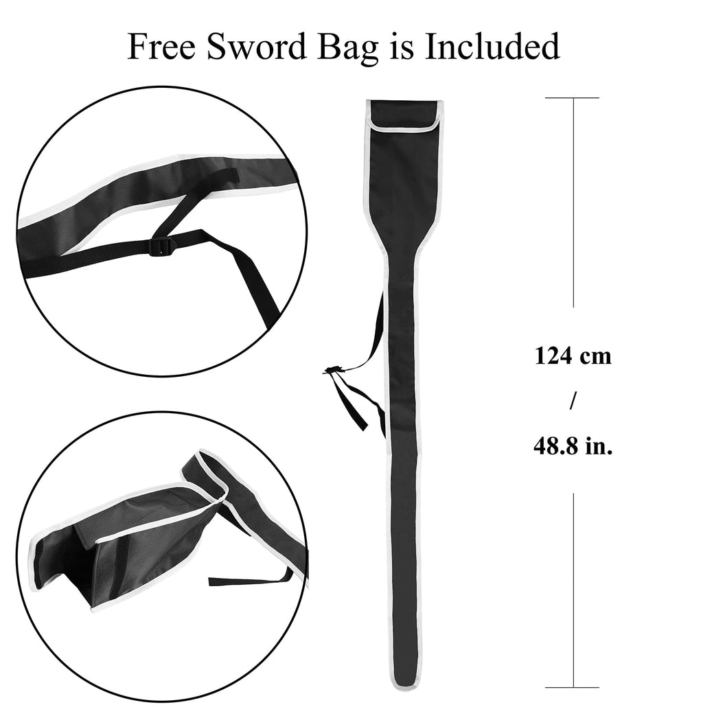 LEONARK Fencing Foil Electric Sword Weapon - National Grade with Guard Pad and Handle Grip - Professional Fencing Gear for Fencer (Foil, Size 5 - Right Hand)