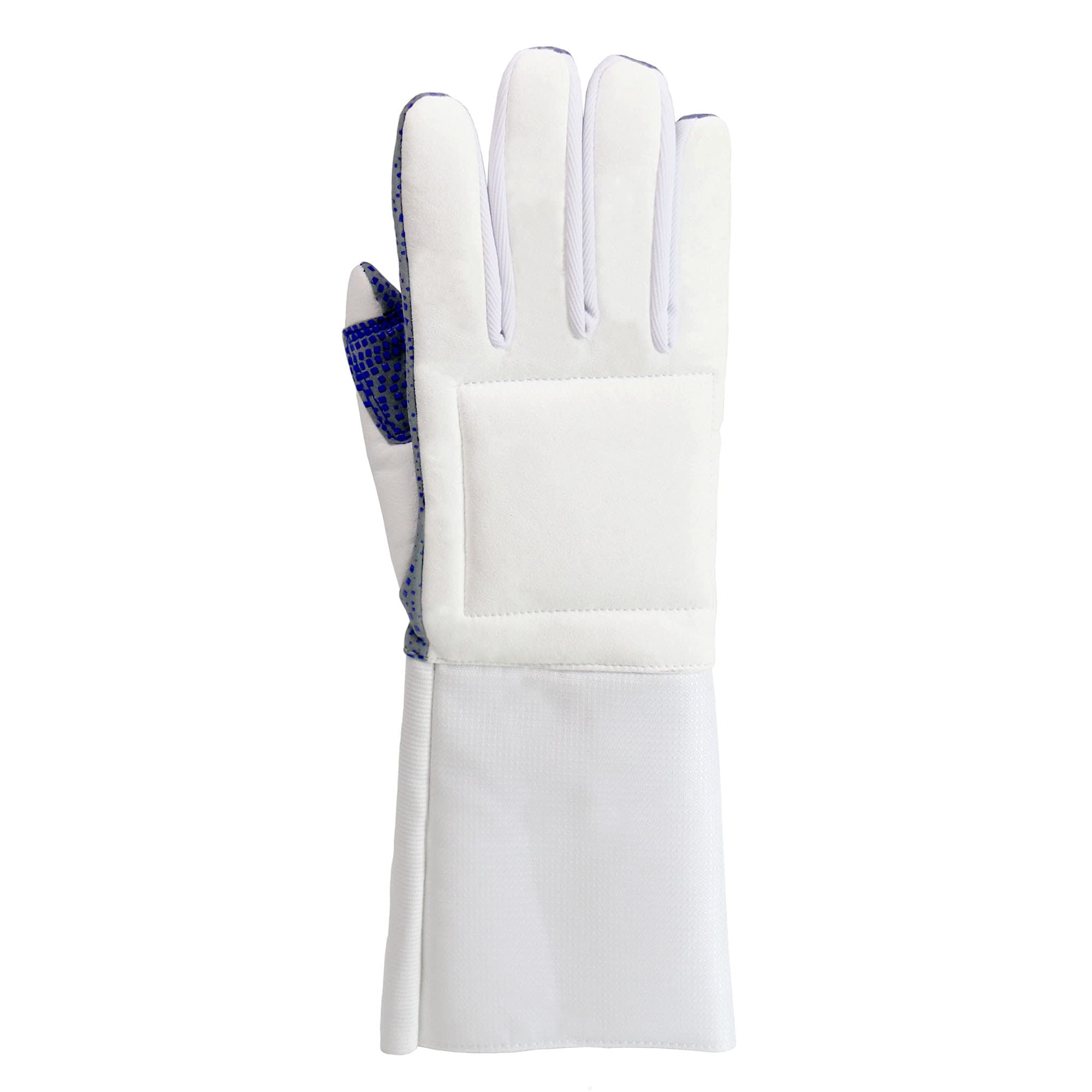 LEONARK Padded Fencing Gloves for Foil Epee and Saber - Leather Mitten for Fencing Match and Bout Practice -1 Pack (Right Hand, M)