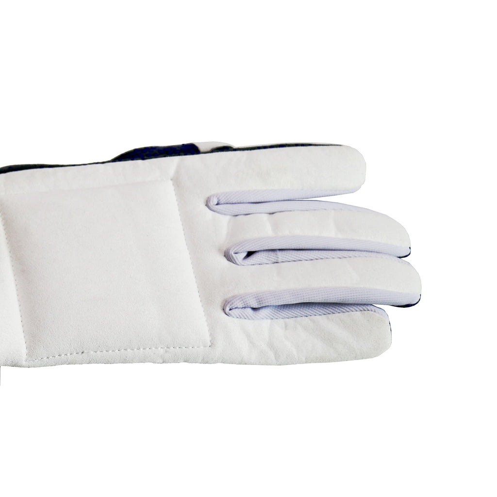 LEONARK Padded Fencing Gloves for Foil Epee and Saber - Leather Mitten for Fencing Match and Bout Practice -1 Pack (Right Hand, M)