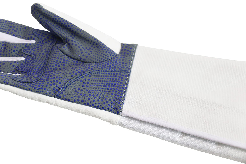 LEONARK Padded Fencing Gloves for Foil Epee and Saber - Leather Mitten for Fencing Match and Bout Practice -1 Pack (Right Hand, M)